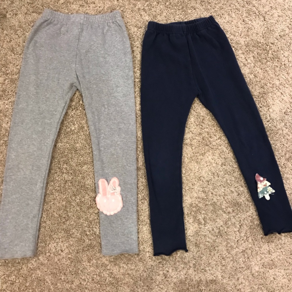 Cotton Leggings set 110cm 5Y